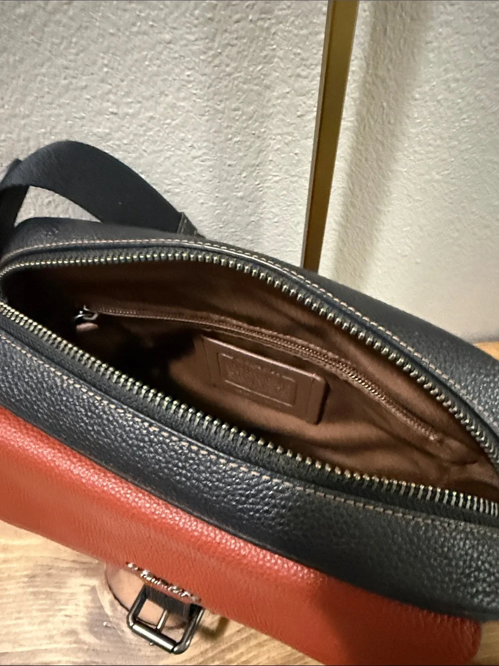 Coach Hudson Crossbody Bag In Colorblock Signature Canvas - EUC